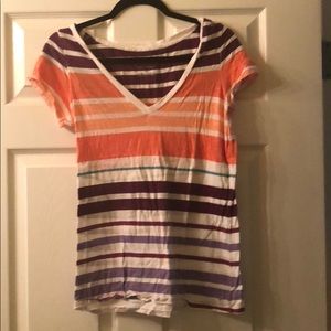 American Eagle Striped Tee